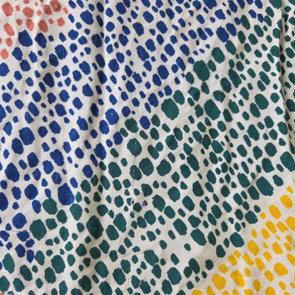 Eloquii Elements Colorful Dress Plus Size 18 Dots Whimsical Rainbow Fun Mod - Picture 8 of 12